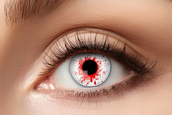 Bloodshot 3 Kontaktlinsen. Blutige Motivlinsen