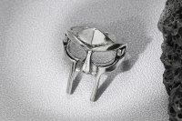 MF Doom Mask Ring Silber Hip Hop Ring One Size