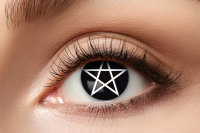 Pentagram Kontaktlinsen. Fünfstern Motivlinsen.