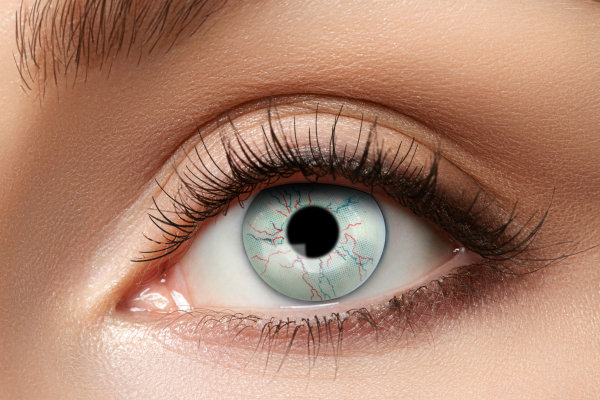 Small Vein Eye Kontaktlinsen. Venen Adern Linsen