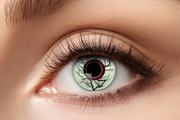 Monster Vein Eye Kontaktlinsen.Schwarze Adern