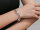 Magnet Armband in silberfarben verstellbar Armreif