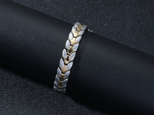 Magnetarmband Kettenarmband Gold - Silber