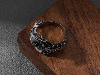 Drachen Klauen Ring. Gothic Ring. Raptor Krallen