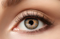 Natürlich braune Kontaktlinse mit Minus Sehstärken