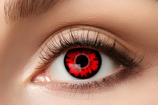 Volturi Kontaktlinsen. Rote Farblinsen.