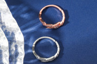 Blitz Ring gezackter Ring verschiedene Farben One Size