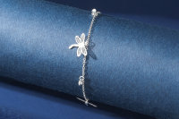 Knöchelkette Armkette mit Libellen silber größenverstellbar